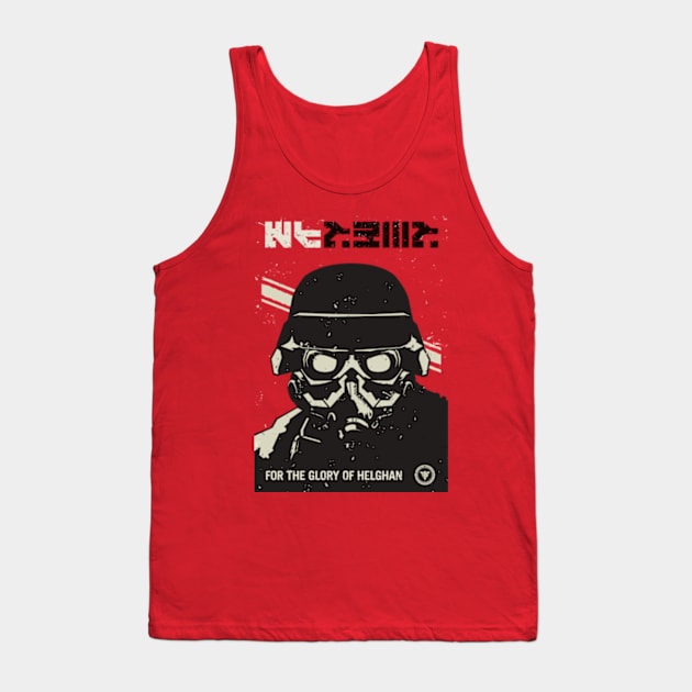 Killzone - Glory Propaganda Poster Tank Top by Gekidami